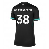 Liverpool Ryan Gravenberch #38 Vieraspaita Naiset 2024-25 Lyhythihainen